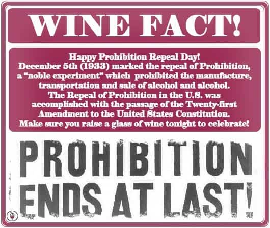 Happy Prohibition Repeal Day!